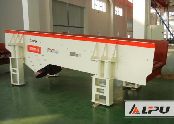 Quality GZD Series Blocky , Granular Material Vibrating Feeder In Stone Crushing Plant for sale
