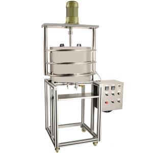 Wholesale Lipstick Production Line Lipstick Materail Stirring And Heating Stainless Steel Bucket 50L from china suppliers