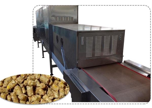 Stainless Steel Microwave Industrial Drying Equipment , Continuous Vacuum Belt
