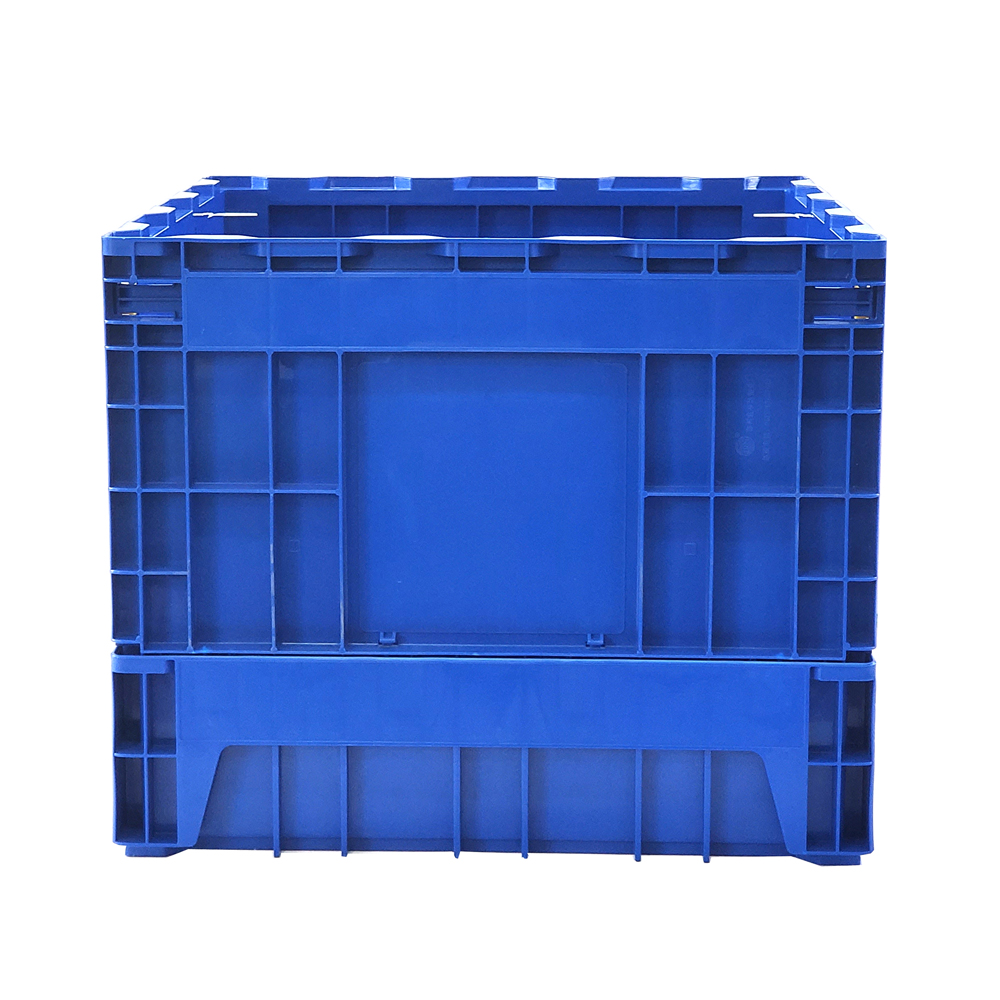 Industrial Plastic Crate For Auto Stackable Foldable Plastic Storage Bins Box