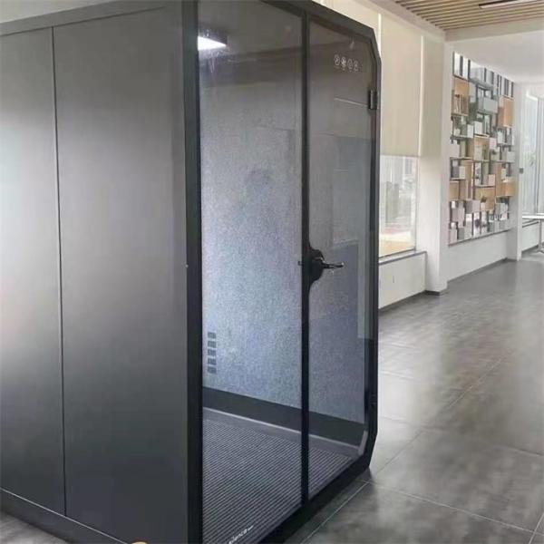 Aluminum Frame Soundproof Office Pods , Acoustic Pods For Offices