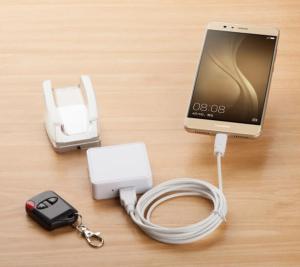 Wholesale COMER anti-lost security alarm display cellphone charger stand holder for retail stores from china suppliers