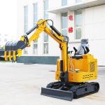 Orchard Mini Clamshell Shovel Excavator Trailer Small Bagger Micro Earth Moving