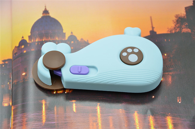 Sliding Child Safety Cabinet Locks Colorful Cute Whale Shape Easy Installation