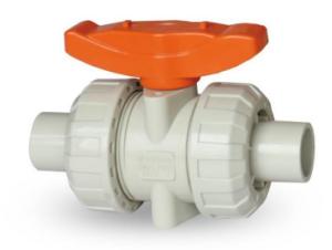 Wholesale Anti Abrasion PVDF True Union Ball Valve Leak Proof UV Resistant from china suppliers