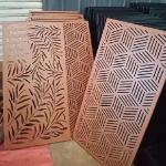 Outdoor Modern Durable Corten Steel Sheets Oem / Odm Wall Decoration