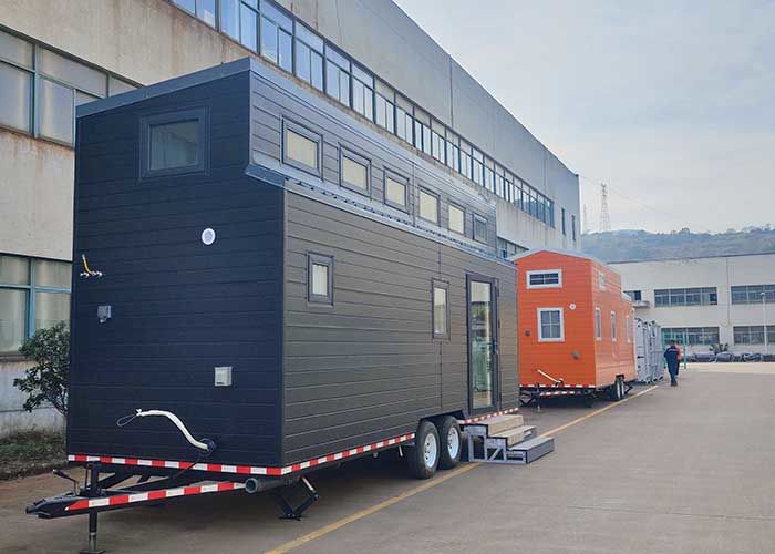 Modular Prefabricated Tiny House On Wheels Cider Box Model Kit Home