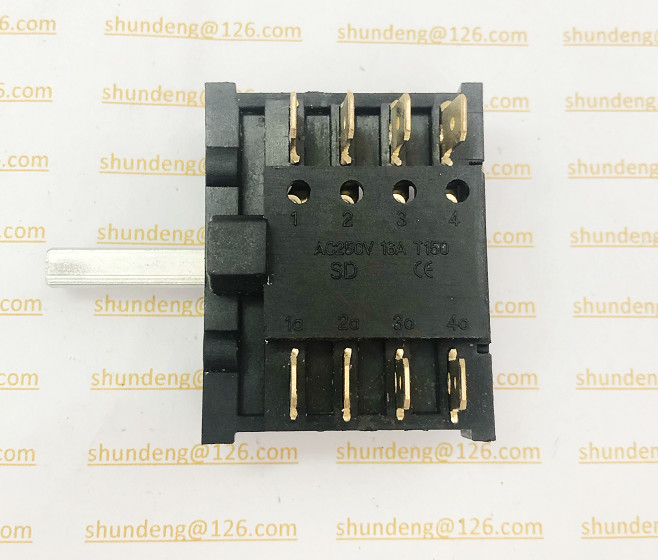 PA66 switch Home appliance switch SHUNDENG SD-3D-3501 Rotary switches OVEN SWITCH Switch gear Three gears switch