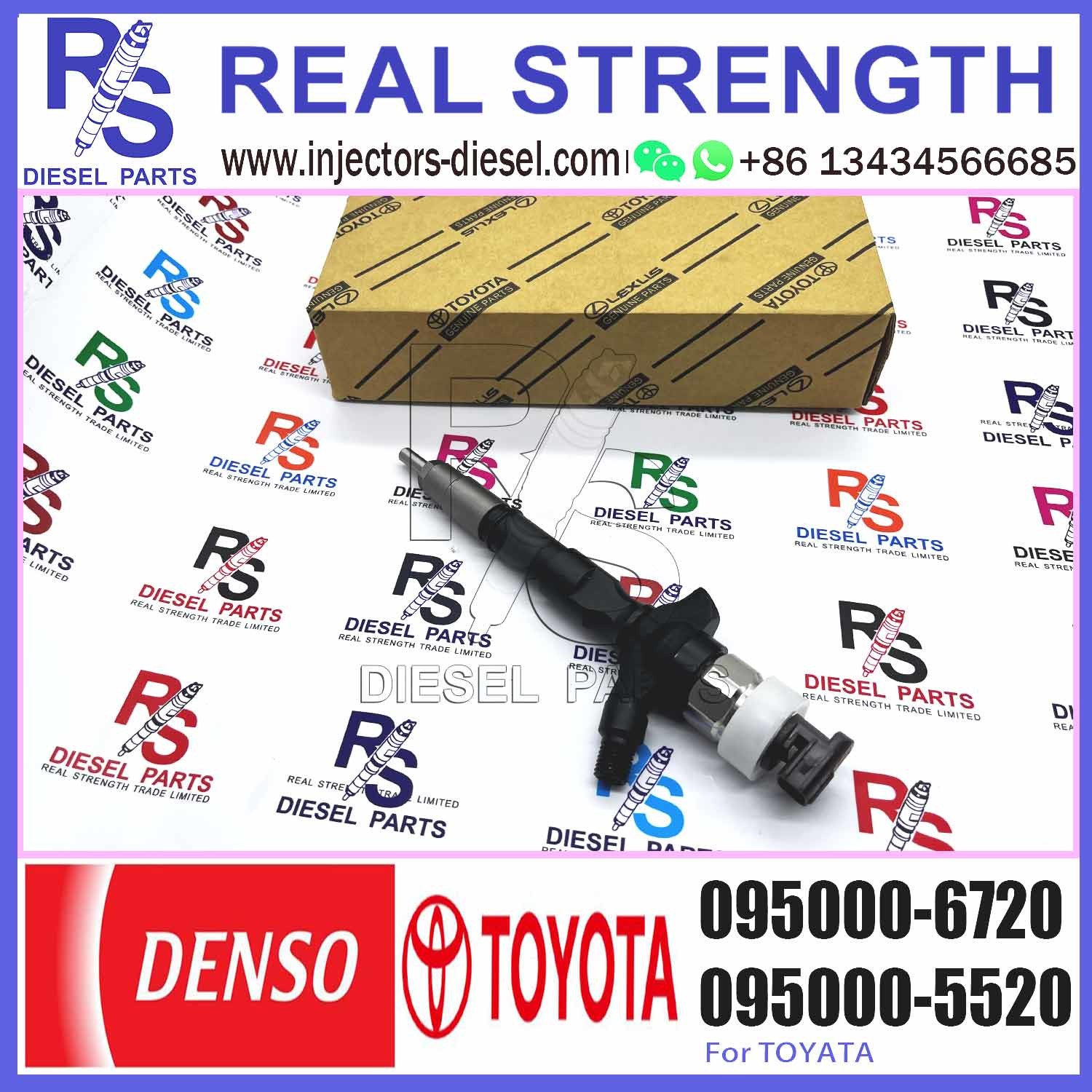 Diesel common rail injector 095000 6720 0950006720 095000-6720 for diesel injector