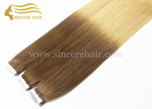 Wholesale Fashion Hair Products, 60 CM Ombre Blonde Straight Remy Double Drawn Tape In Hair Extension for sale from china suppliers