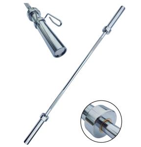Wholesale 4ft olympic weight bar, 4ft olympic barbell, 4ft olympic bar, 4ft olympic straight barbell for 2&quot; weight plates from china suppliers