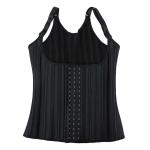 Black 29 Steel Bones Waist Trainer Vest Hollow Breathable Waist Trainer Vest