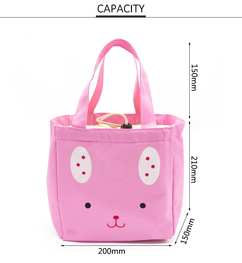 SGS L20cm Insulated Lunch Cooler Bags For Kids