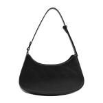 Brand Customized Logo Solid Color Ladies Shoulder Bag High Quality Pu Leather