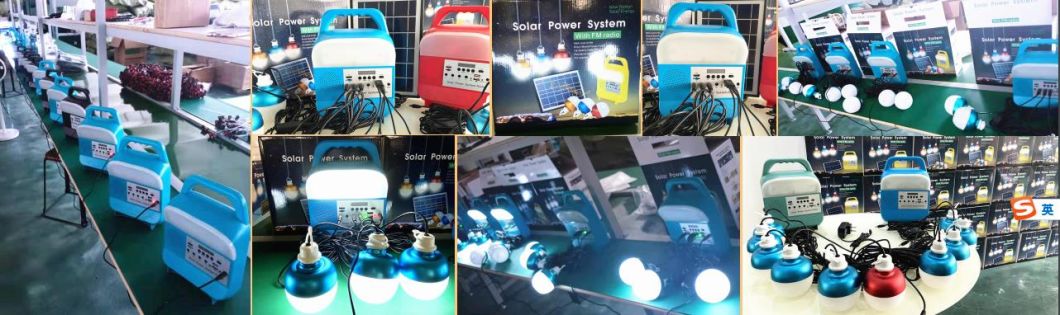 Solar Power Lighting Blackout Emergency Night Market Stall Fishing Friends Night Fishing Car Maintenance Remote Control Lamp
