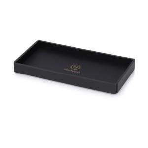 Wholesale 210*270*75mm Black acrylic hotel room hotel amenities box for 5-star Marriot hotel from china suppliers