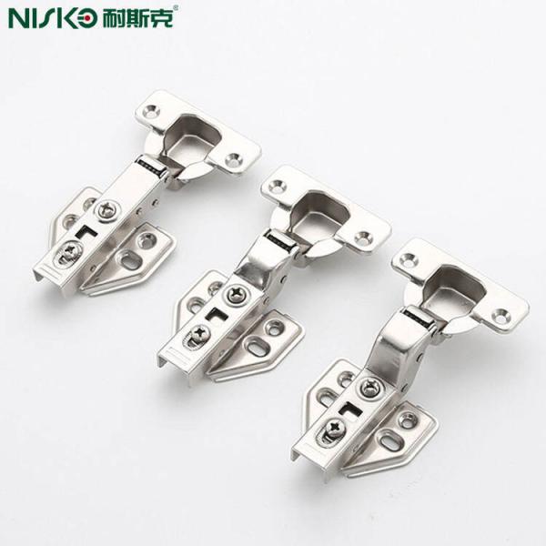 Two Way Locking Cabinet Door Hinge Free Stop Clip On Soft Closing AH01-A
