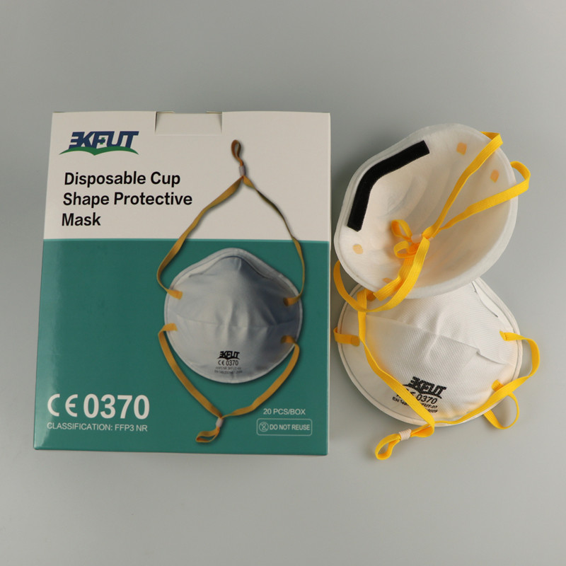 Non Woven Disposable Face Mask Cup Respirator EN 149:2001