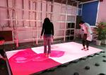 Indoor SMD3535 Sound Active Dj Led Disco Dance Floor Warm White Beam Panels
