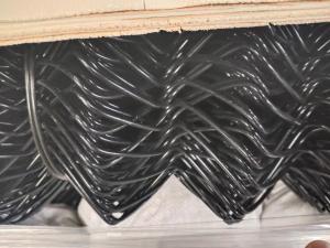 Wholesale 2 Inch Opening Vinyl Coated Chain Link Fence Black Colored For Sports from china suppliers