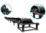 Chemicals Steep Reversible Inclined Belt Conveyor Non Deviation Lightweight