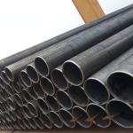 Spiral Welded Black Painted 3020mm LSAW Steel Pipe