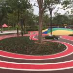 Anti Slip Anti Ultraviolet EPDM Rubber Granule For Parking Lot
