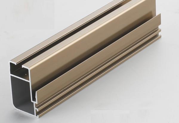 6000 Series Customized Anodized Aluminium Window Profile / Aluminum Glass Wall