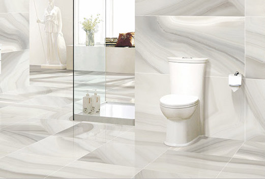 Fashion Marble Effect Ceramic Floor Tiles Acid Resistant 24 X 48 X 0.47 Inches Indoor Porcelain Tiles