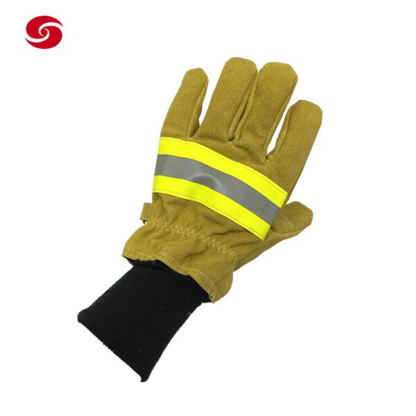 Military Flame Retardant Gloves/Firefighting Firefighter Fireman Gloves