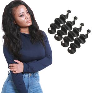 Wholesale Full Body Wave Weave Hair , Deep Body Wave Virgin Hair Customized Length from china suppliers