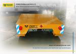 Metal Handing Battery Transfer Cart Battery Steerable Transfer Bogie On Rail