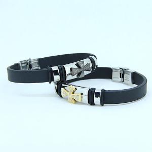 Wholesale Factory Direct Stainless Steel High Quality Silicone Bracelet Bangle LBI77 from china suppliers