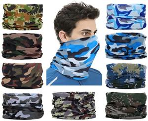 Wholesale Blue Sublimation Biking Polyester Multifunctional Bandanas from china suppliers