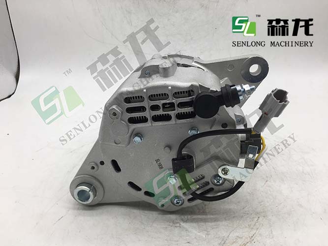 24V 50A CW Alternator for Hitachi excavator ZX330 ZX350 ISUZU 6HK1 Engine 1812006031 replacement parts