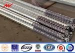 Nea Standard Electric Steel Pole Hot Dip Galvanized For 550kv Transmission
