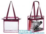Popular Lady pu clear shoulder handbag for women, Eco Friendly Teen Fashion