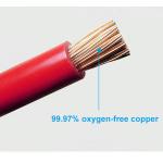 4 AWG Battery Connection Cable High Current Copper PVC 300cm 500cm