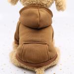 100% Cotton Small Dog Hoodie Classic Carrying Custom Dog Hoodies