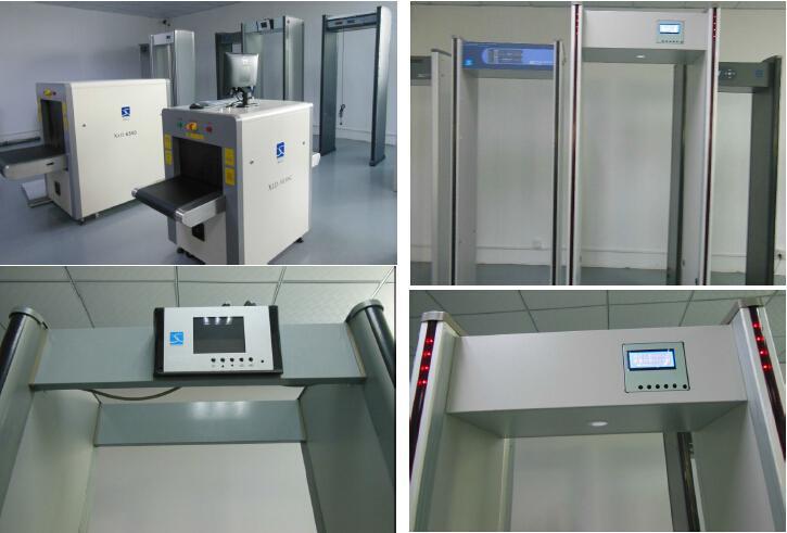 18 zones security check gate, walk through metal detector XLD-E