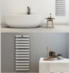 Wall Mounted Heating Drying Rack Waterproof IP 44 Silver Color 2 Years Warranty
