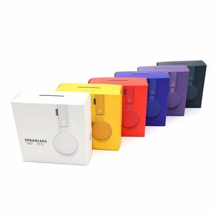 factory direct sell headphone color box High quality earphone packaging cardboard box Luxury bluetooth headset box