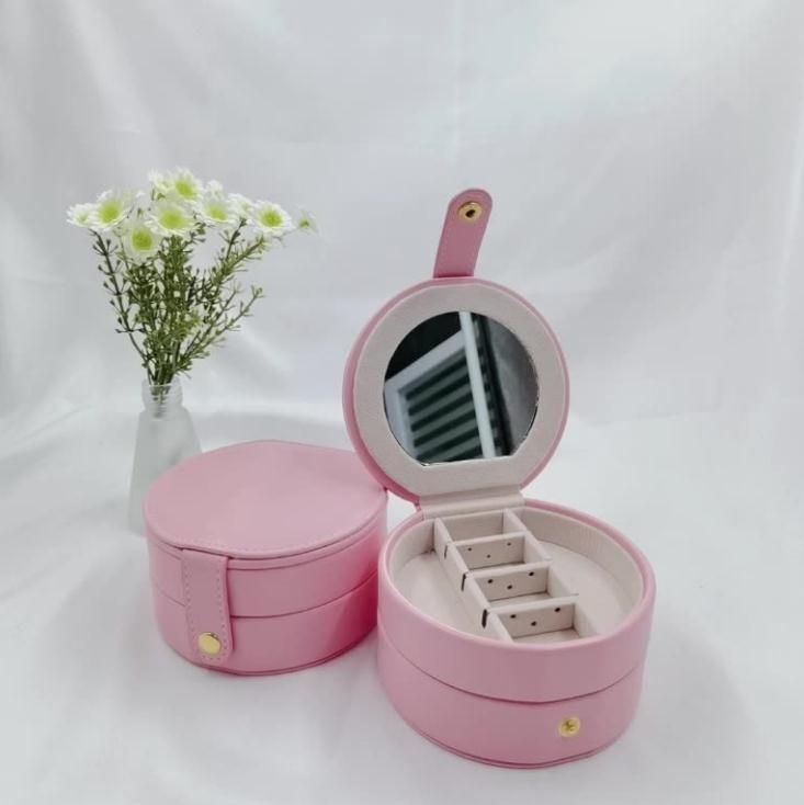 Luxury Jewelry Box 10.9*10.2*5.9cm with Custom Logo Printing, China Factory Wholesale Price High Quality Paper Packaging Box