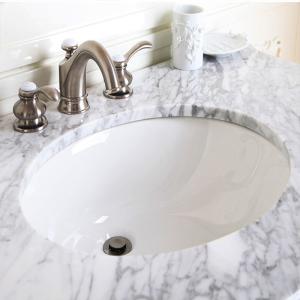 Wholesale Rectangular Glazed Ceramic Undermount Bathroom Vanity Sink 3 Layered 400mm from china suppliers
