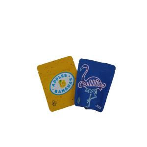 Wholesale Heat Sealed Reusable Zippered Mylar weed Bags Eco Friendly For Packaging Deodorant from china suppliers