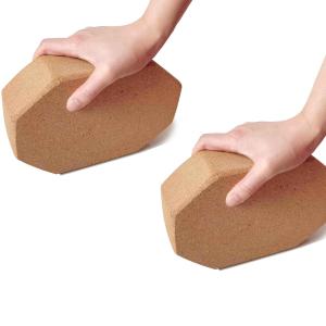 Wholesale 215 X 140 X 85mm Octagonal Yoga Cork Block Bricks Yoga Auxiliary Equipment from china suppliers