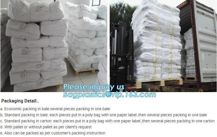 6Mil Drawstring White Waterproof Dumpster Container Liners,Recycled PE Dumpster Container Liners For Garbage Disposable