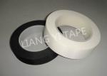 Black / White Adhesive Cloth Tape , 105°C 0.18mm Heat Resistant Insulation Tape