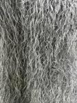 Grey Mongolian Sheep Fur Fabric Indulge In Unparalleled Comfort