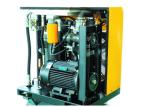 professional Electric Combined Screw Air Compressor 4kw - 11kw Air Cooling